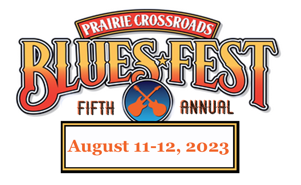 [Prairie Crossroads Blues Fest Logo]